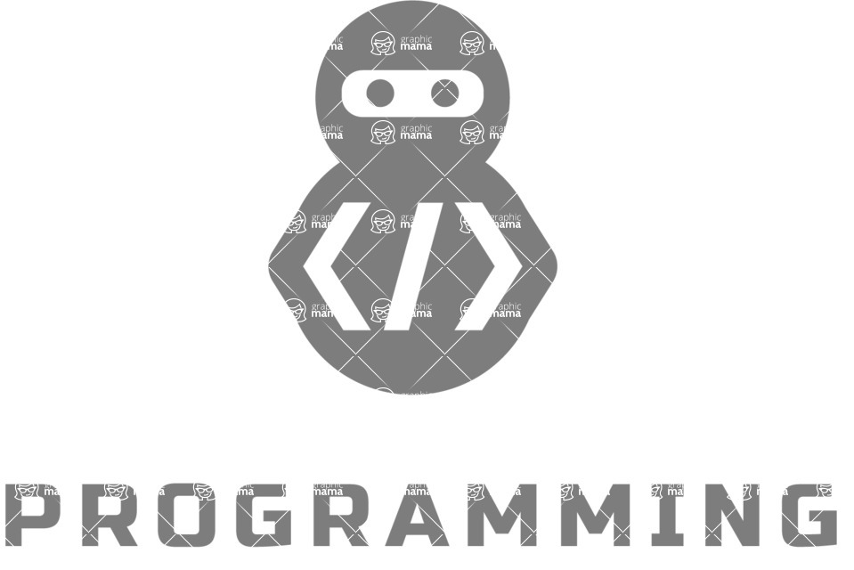 Business Logo Templates - vector graphics in a pack from GraphicMama - Vector Coding Services Logo Design with IT Ninja